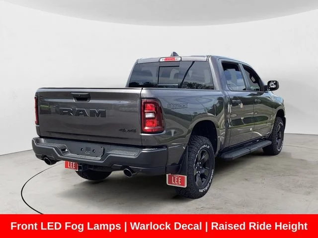 New 2026 Crystal Metallic Ram WARLOCK CREW CAB 4X4 5