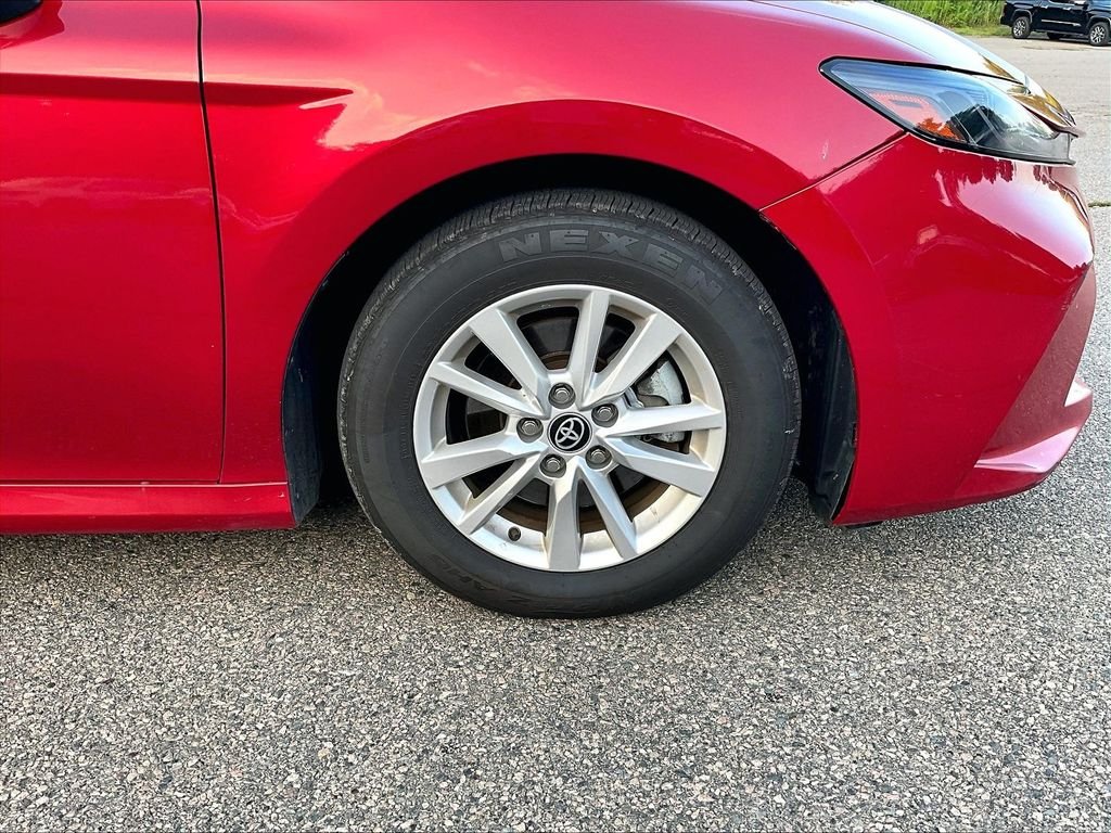 Used 2025 Red Toyota LE image 7