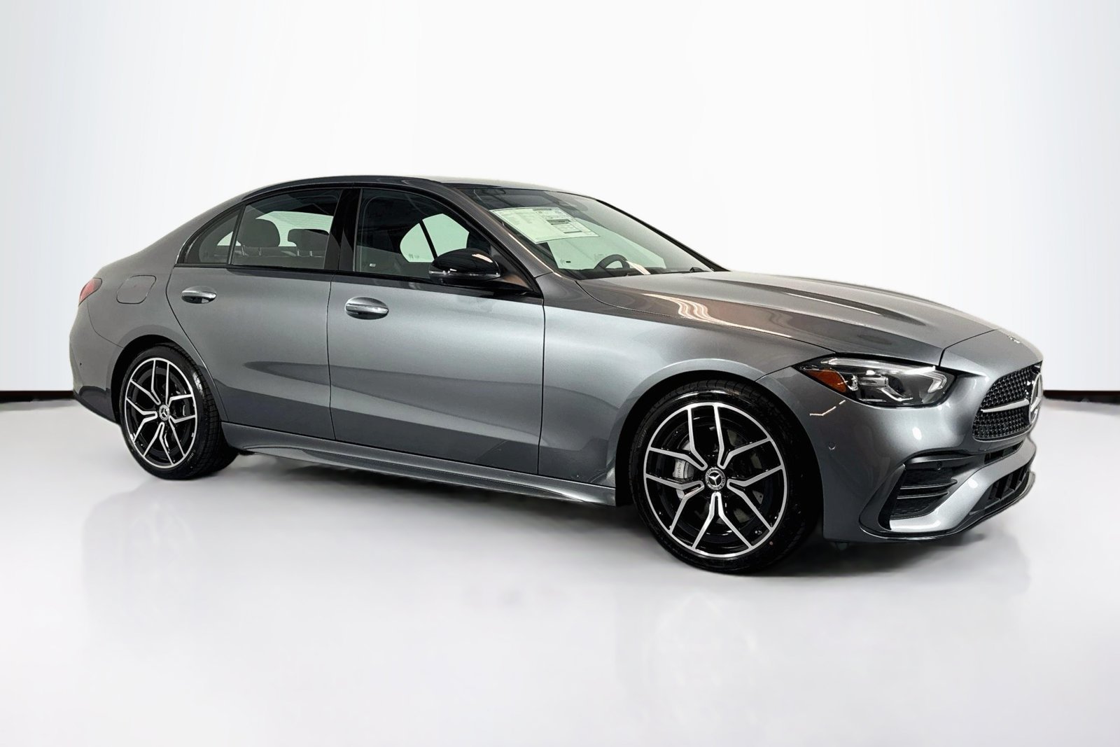 New 2026 Selenite Grey Metallic Mercedes-Benz C 300 image 3
