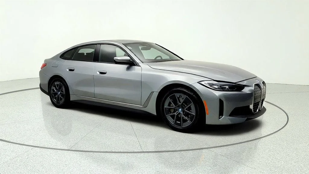 Used 2023 Skyscraper Grey Metallic BMW eDrive35 Gran Coupe w/ Premium Pkg, Parking Assist Pkg image 3