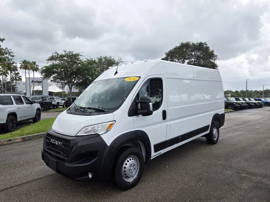 Used 2024 Bright White Clearcoat Ram Tradesman image 4