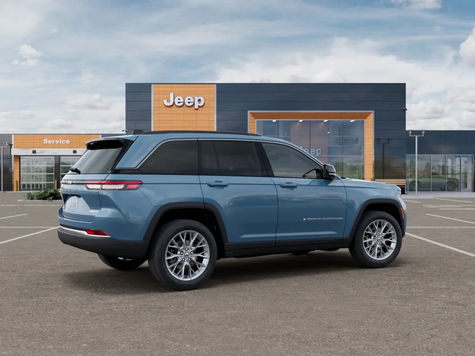 New 2027 Steel Blue Jeep Limited image 4