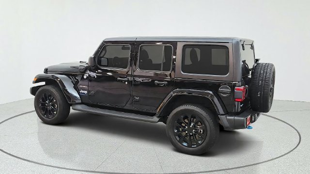 Used 2023 Black Jeep Sahara 4xe image 7