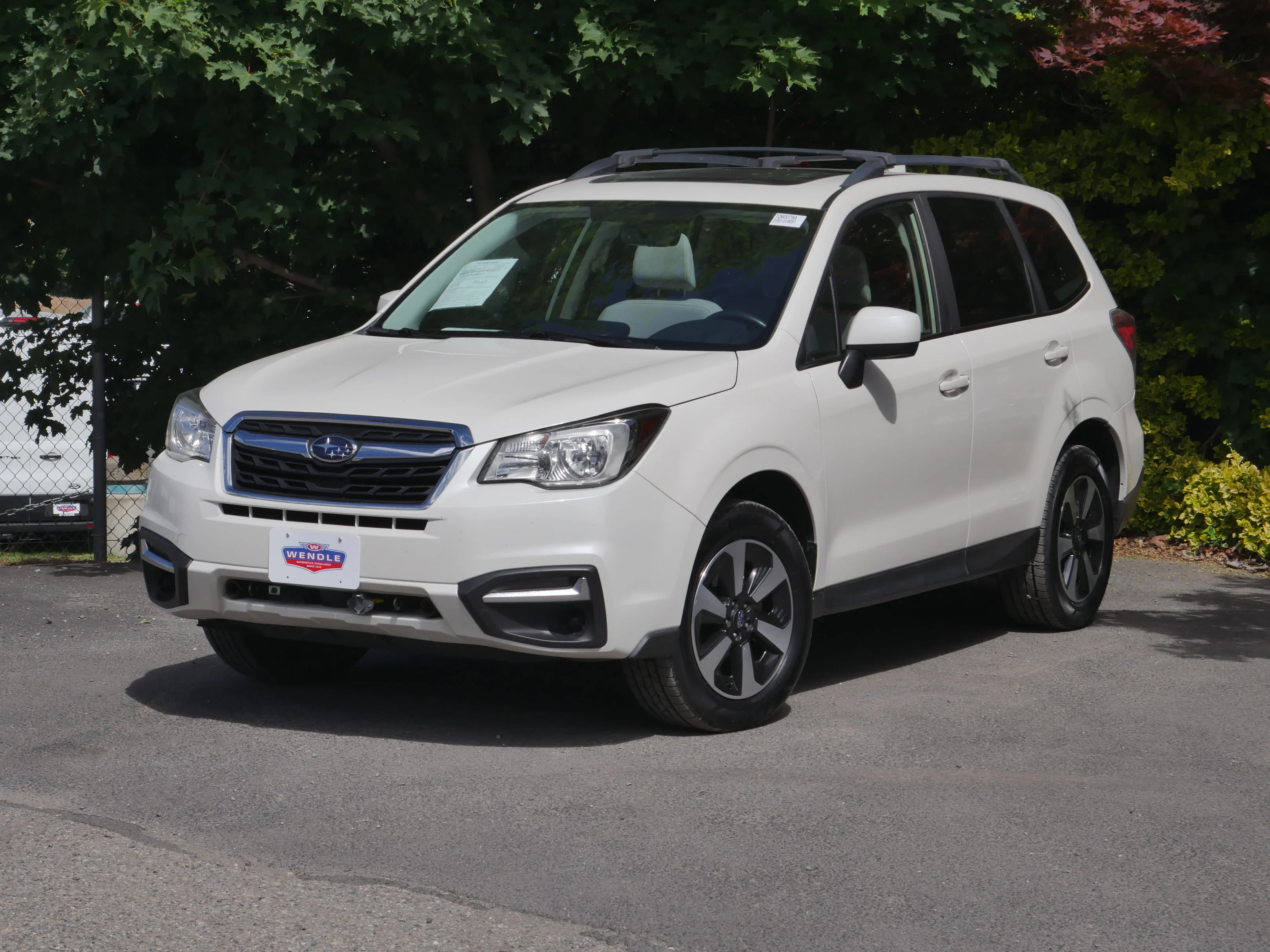 Used 2017 Crystal White Pearl Subaru Premium image 2
