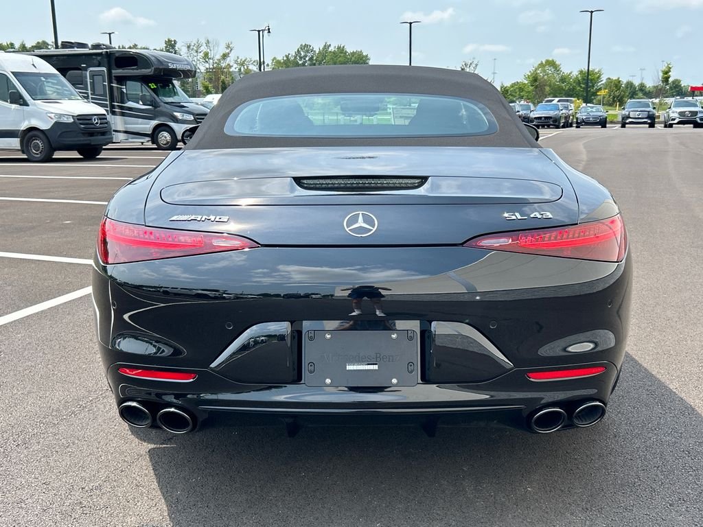 New 2027 Obsidian Black Metallic Mercedes-Benz AMG® SL 43 Roadster image 6