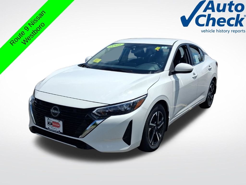 Used 2025 White Nissan SV image 2
