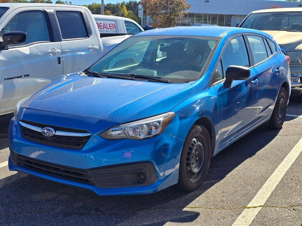 Used 2022 Blue Subaru Base image 2