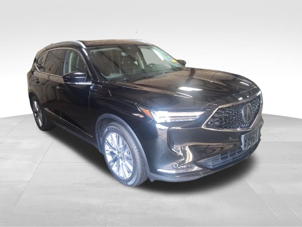Used 2023 Black Acura Advance image 3