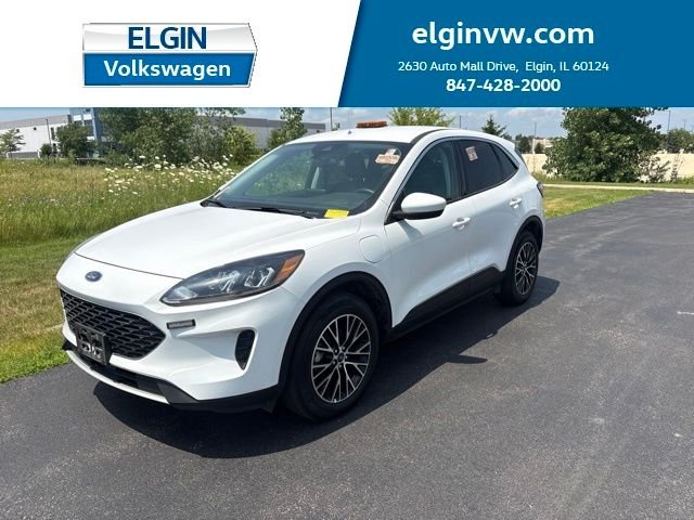 Used 2021 White Ford SE image 1
