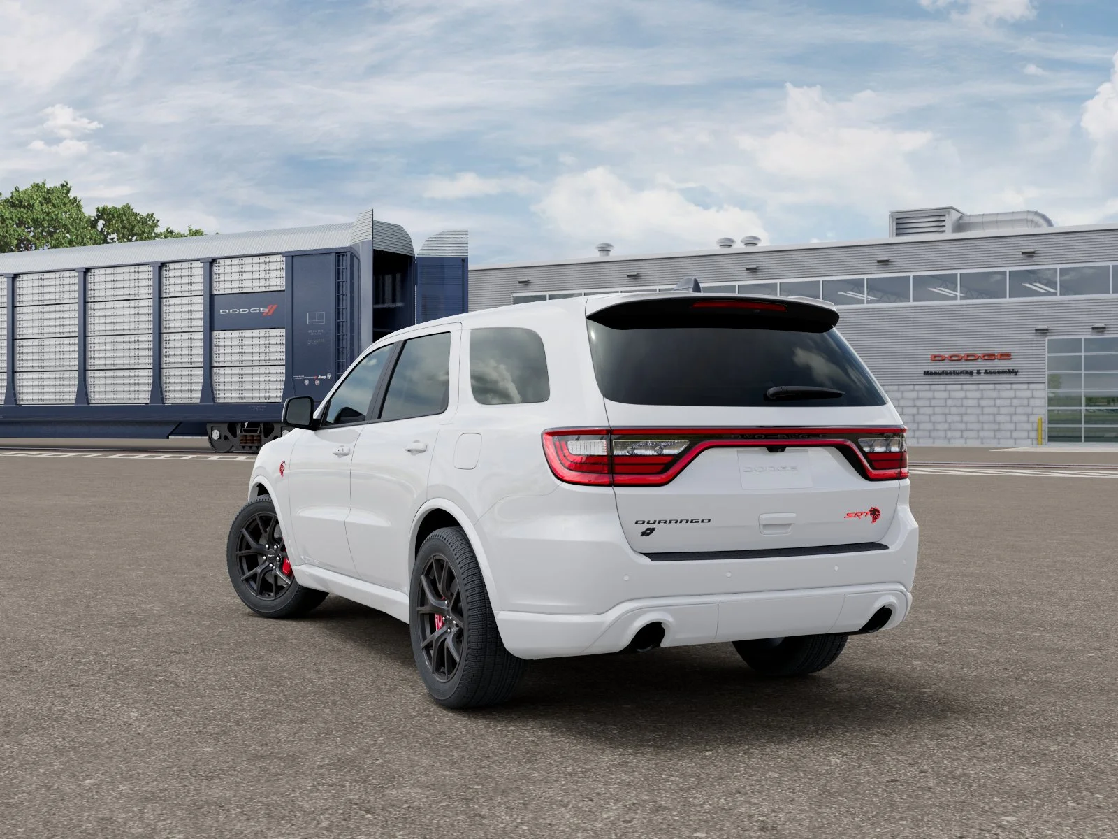 New 2026 White Knuckle Clear-Coat Exterior Paint Dodge  image 3