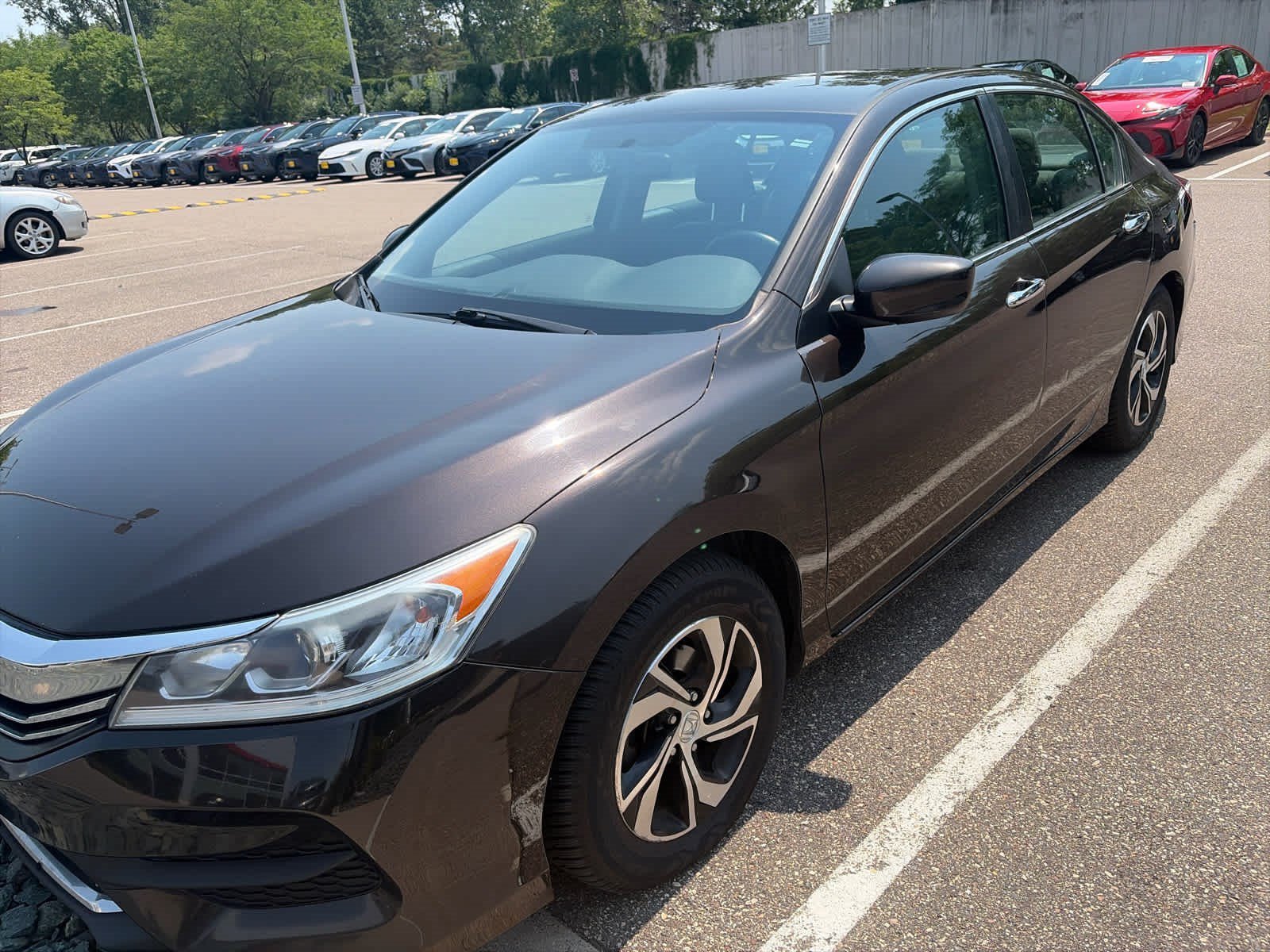 Used 2017 Honda Accord LX with VIN 1HGCR2F36HA280868 for sale in Golden Valley, MN
