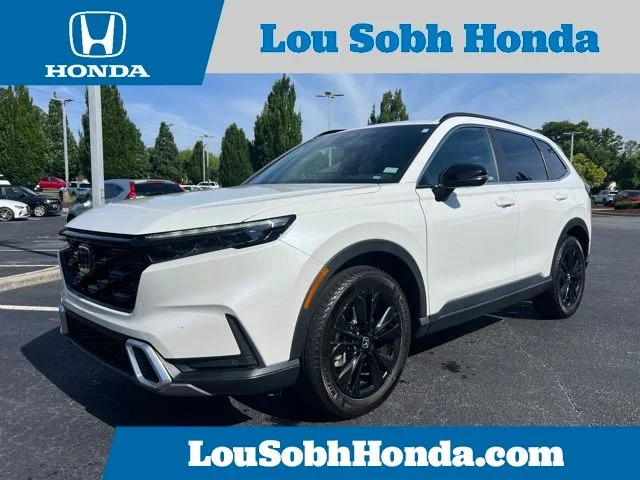Used 2024 Platinum White Pearl Honda Sport Touring image 1