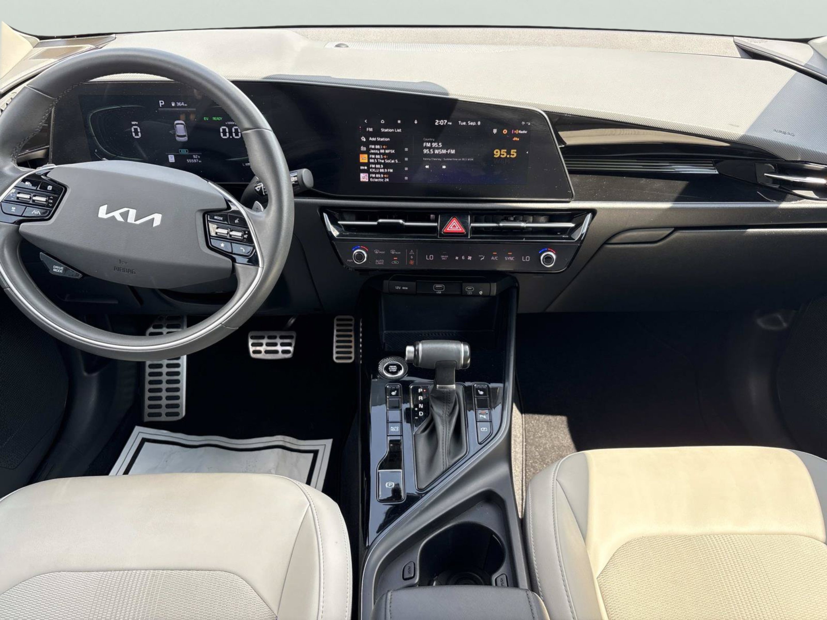 Used 2023 Graphite Gray Kia EX Touring image 14