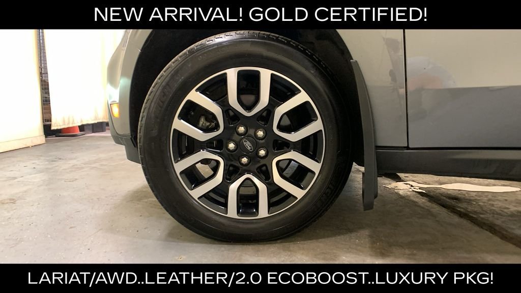 Certified Used 2022 Gray Metallic Ford Lariat image 44