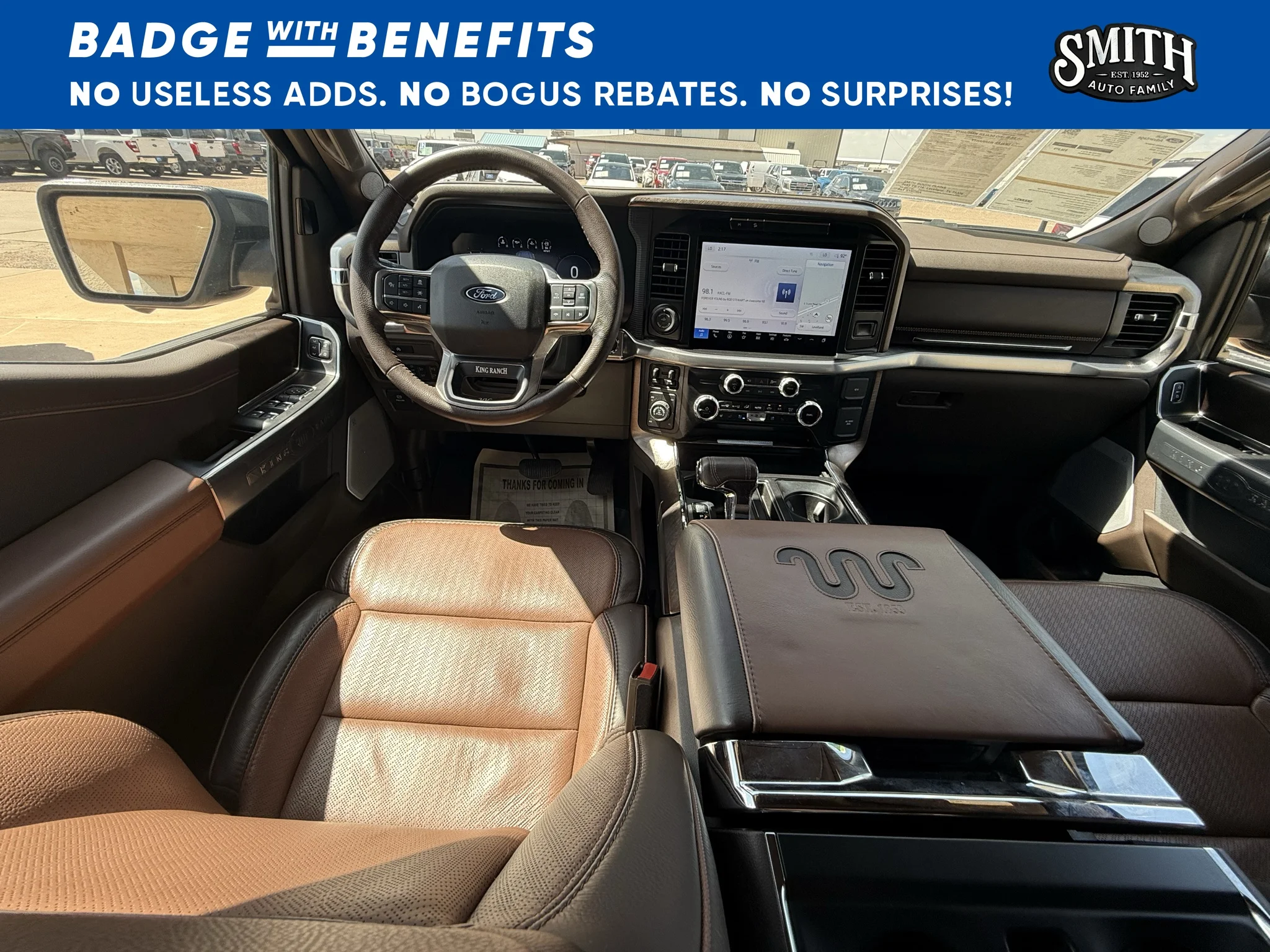 Certified Used 2025 Agate Black Metallic Ford King Ranch image 9