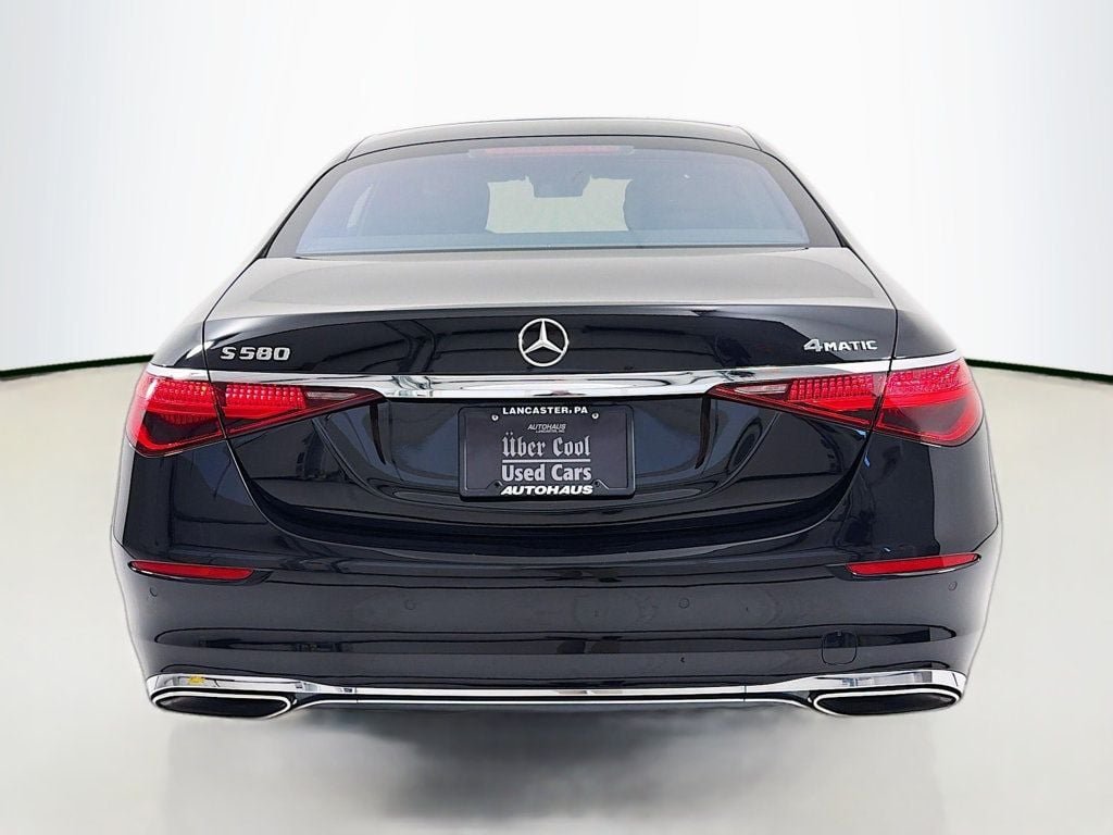 Used 2023 Black Mercedes-Benz S 580 4MATIC® Sedan image 6
