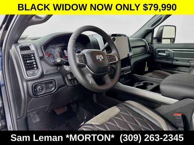 New 2025 Diamond Black Crystal Pearl-Coat Exterior Paint Ram Big Horn image 9