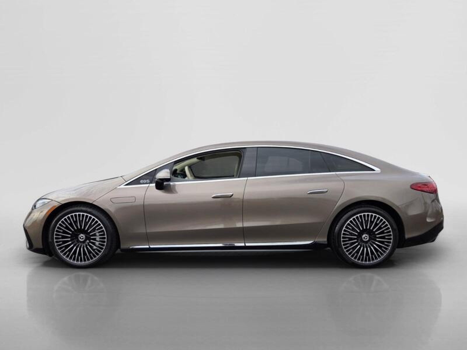 Certified Used 2024 Sonoran Brown Metallic Mercedes-Benz EQS 450 image 2