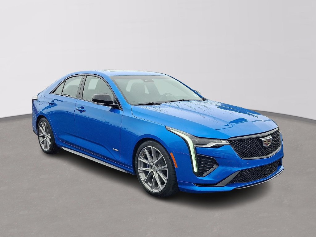 Certified Used 2024 Coastal Blue Metallic Cadillac V-Series image 3