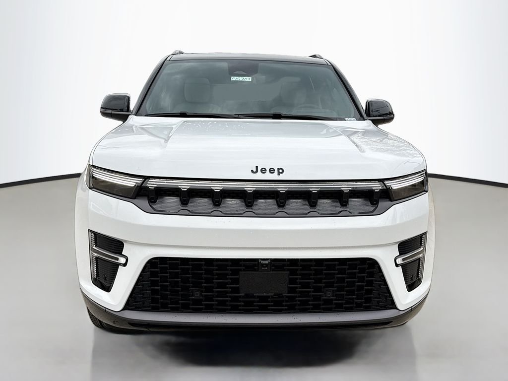 New 2026 Bright White Clear-Coat Exterior Paint Jeep Summit Obsidian image 2