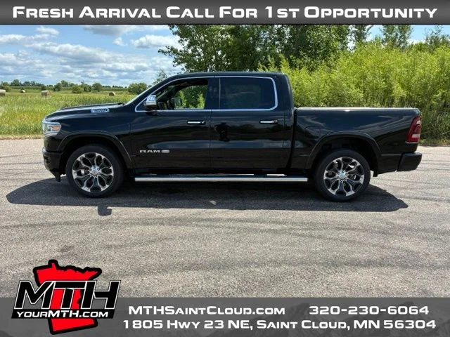 Certified Used 2022 Black Ram Laramie Longhorn image 5