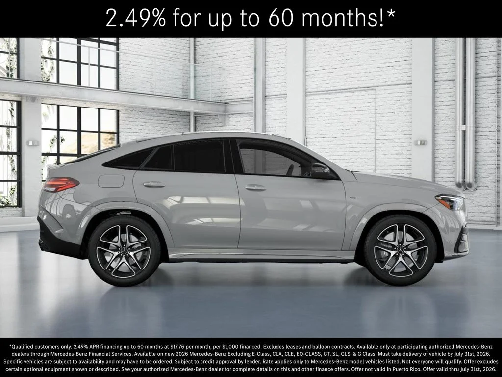 New 2026 MANUFAKTUR Alpine Grey Mercedes-Benz AMG® GLE 53 4MATIC+ Coupe image 16