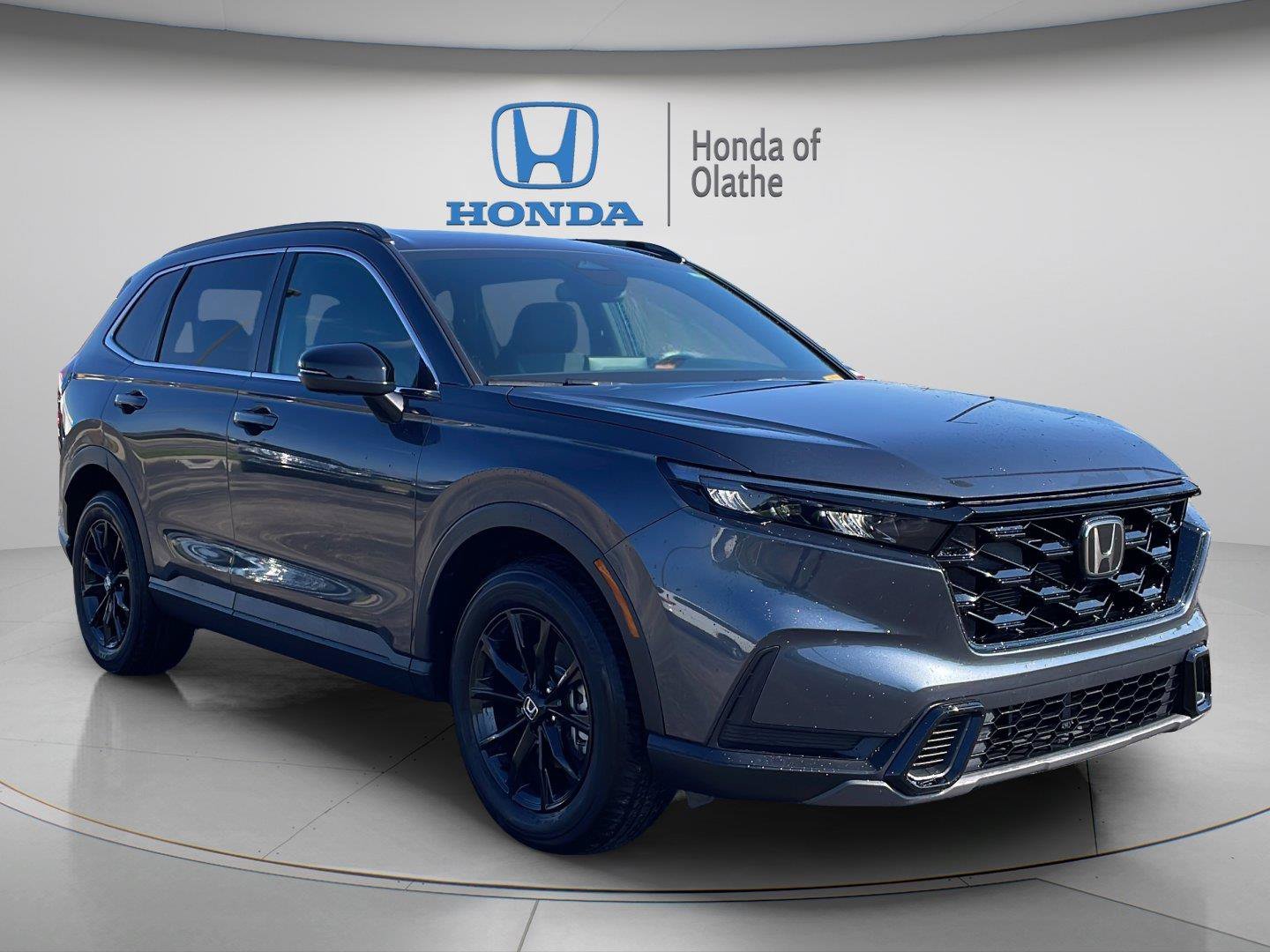 Certified Used 2024 Meteorite Gray Metallic Honda HYBRID AWD SPORT image 28