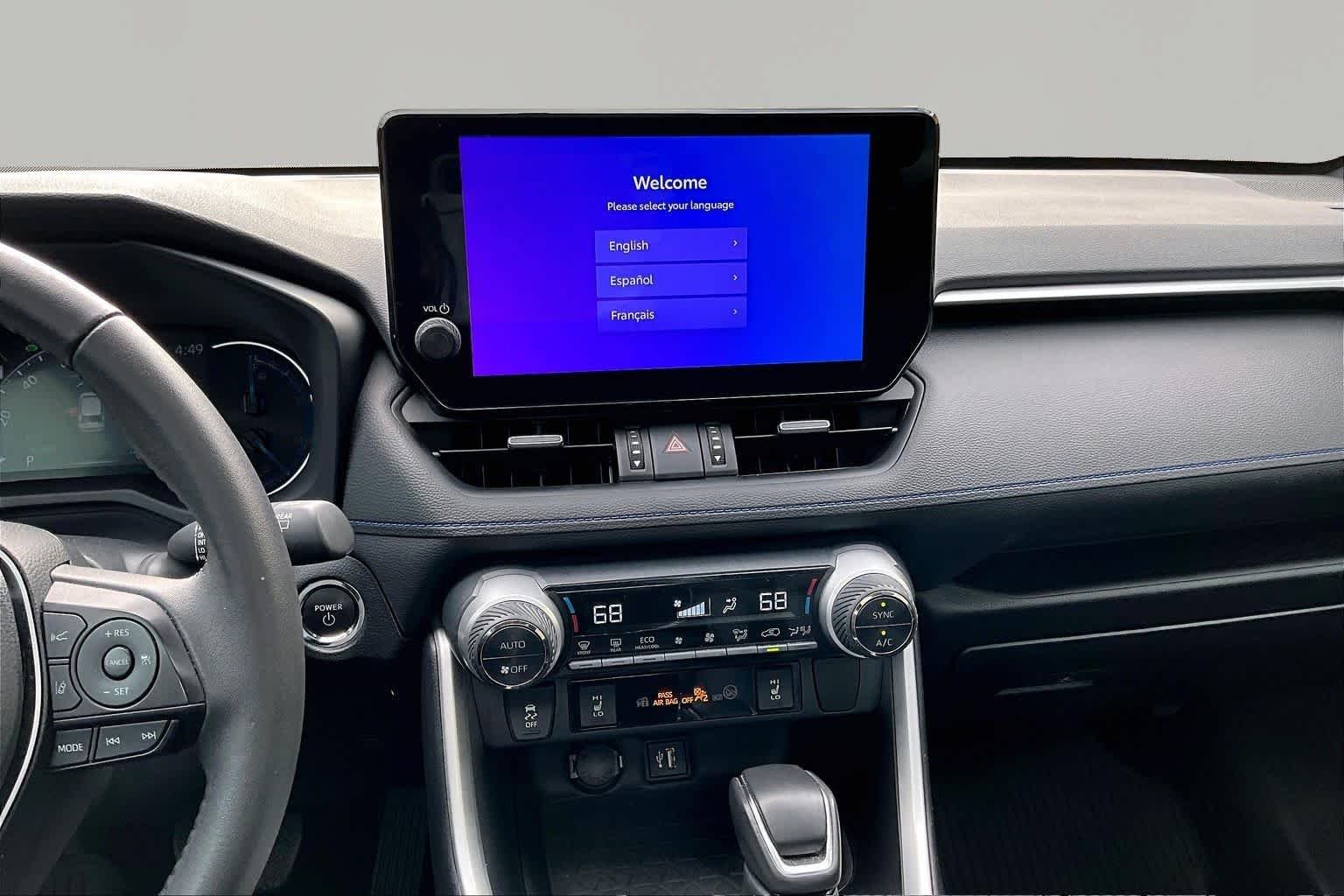 Used 2023 Wind Chill Pearl/Midnight Black Metallic Toyota Hybrid XSE image 7