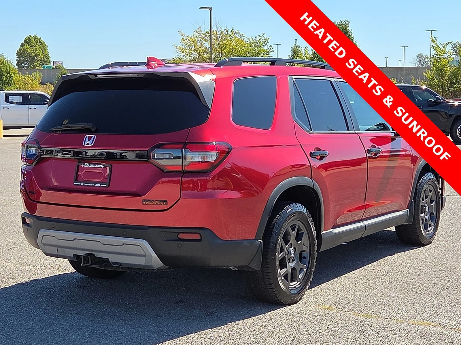 Used 2024 Radiant Red Metallic II Honda TrailSport image 5