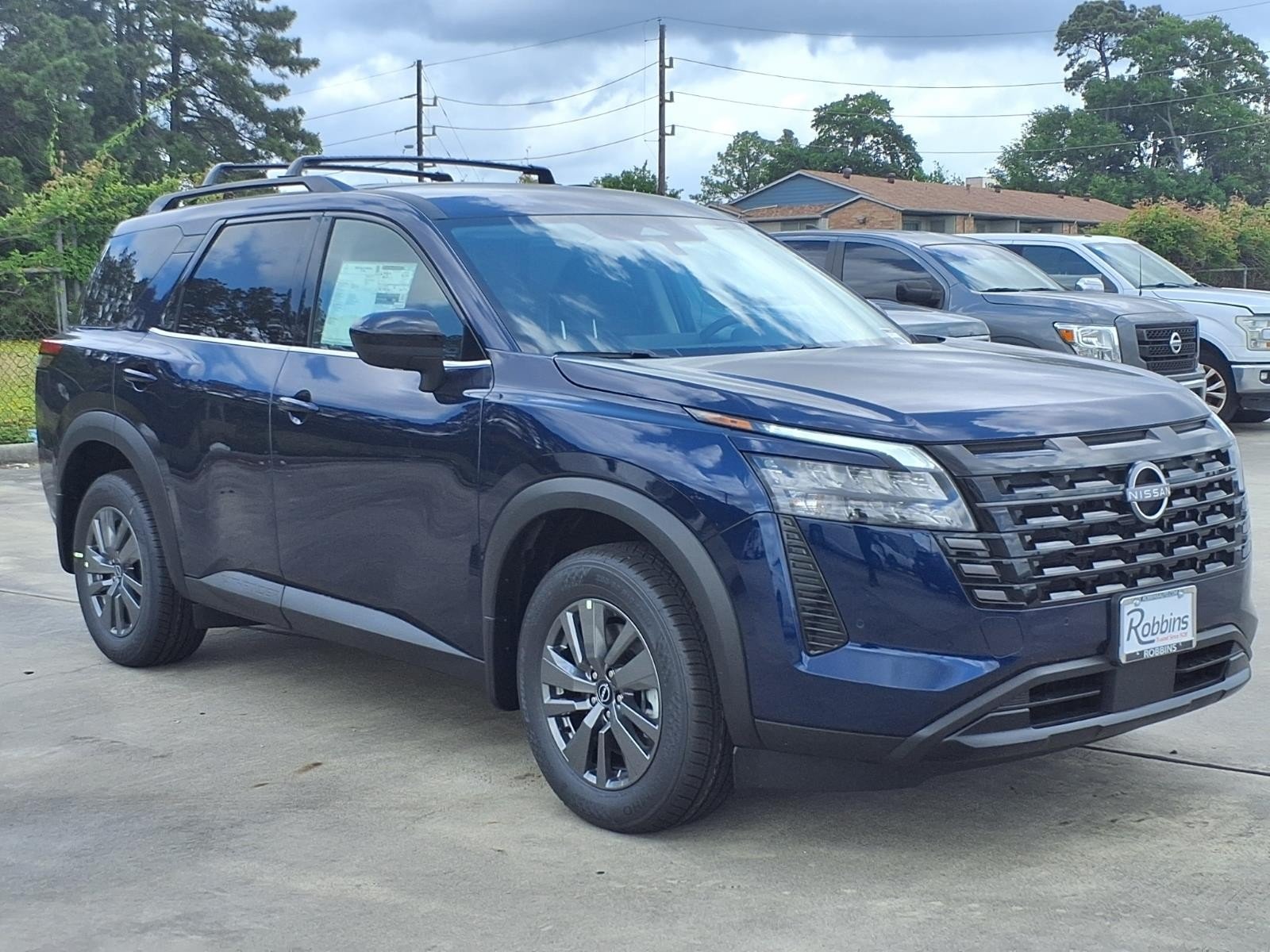 2026 Nissan Pathfinder SV Blue at Robbins Nissan