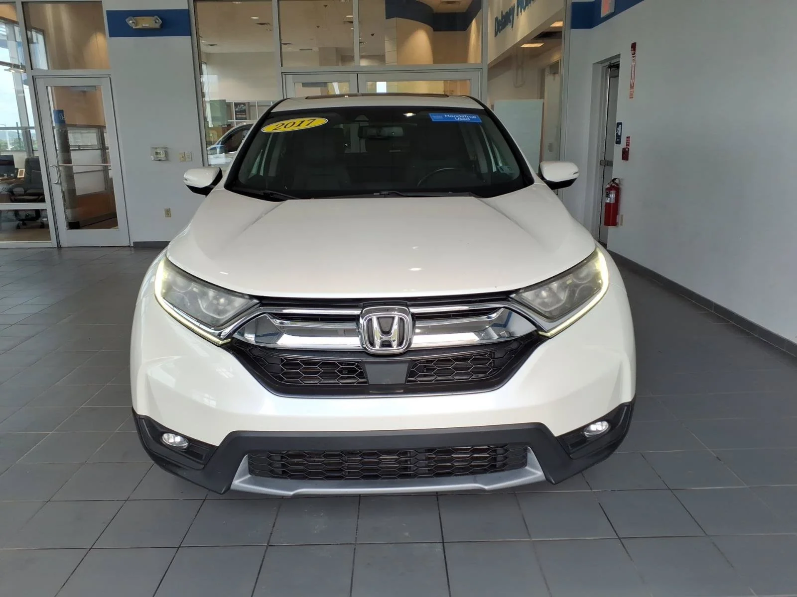 Certified 2017 Honda CR-V EX-L with VIN 2HKRW2H8XHH678443 for sale in Indiana, PA