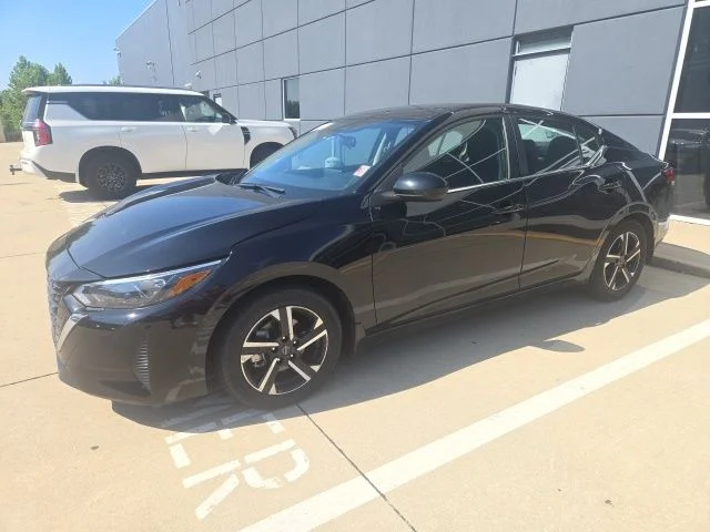 Used 2025 Black Nissan SV image 1