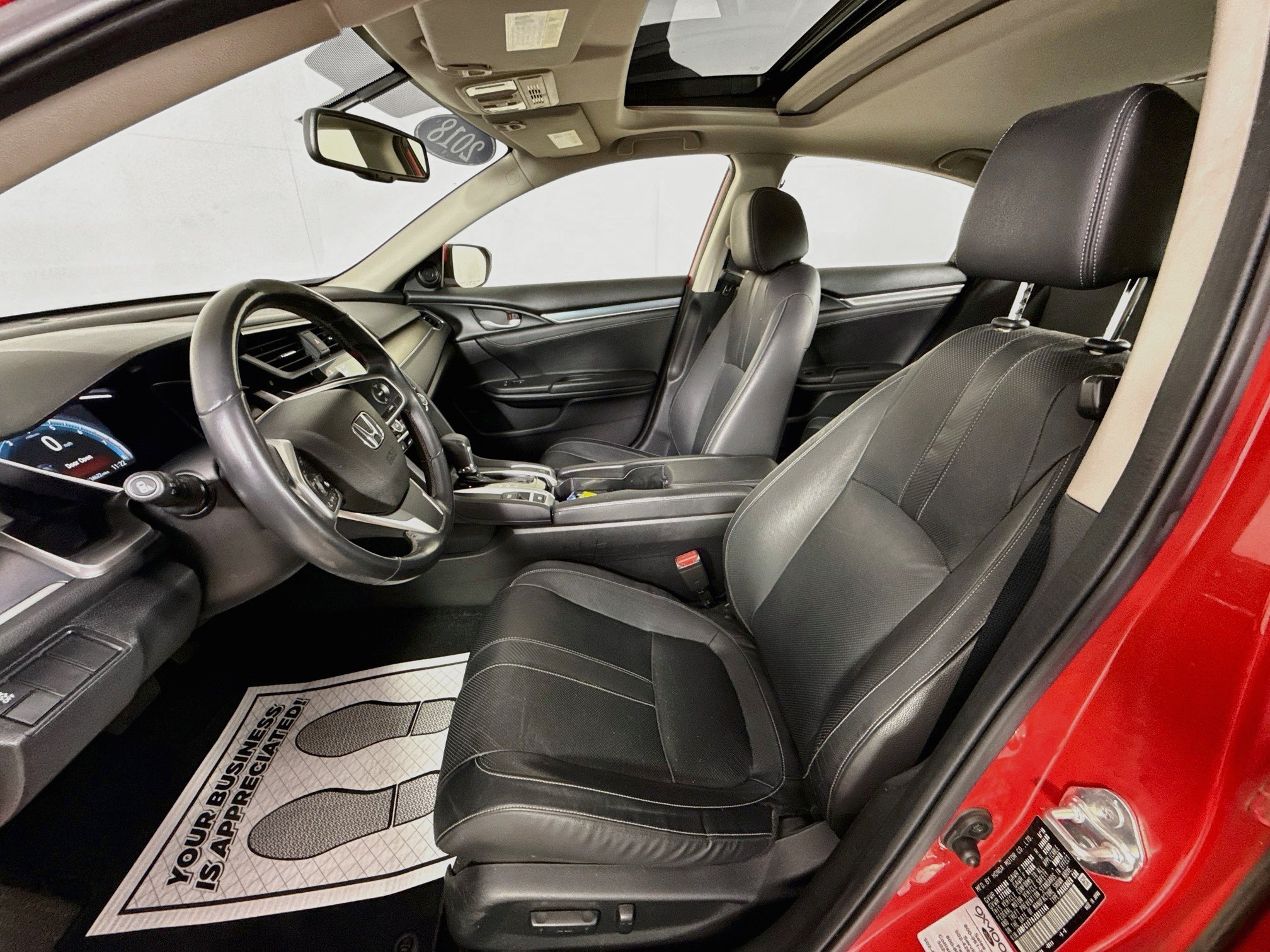 Used 2018 Rallye Red Honda EX-L image 2