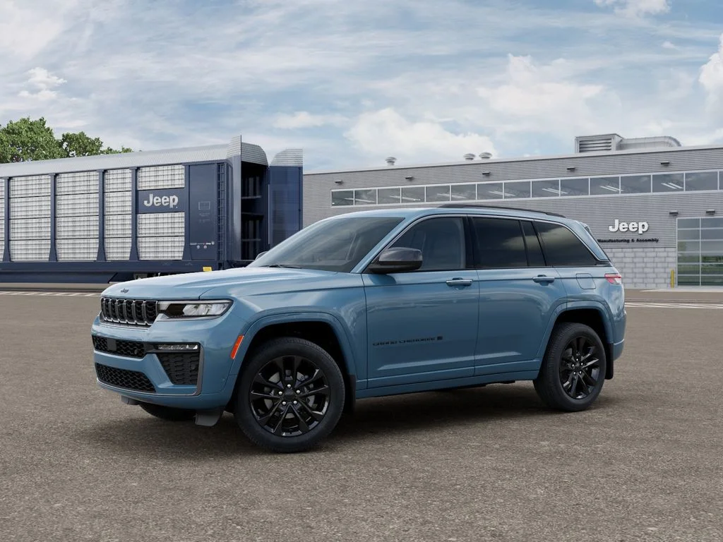 New 2026 Steel Blue Jeep Limited Reserve image 2
