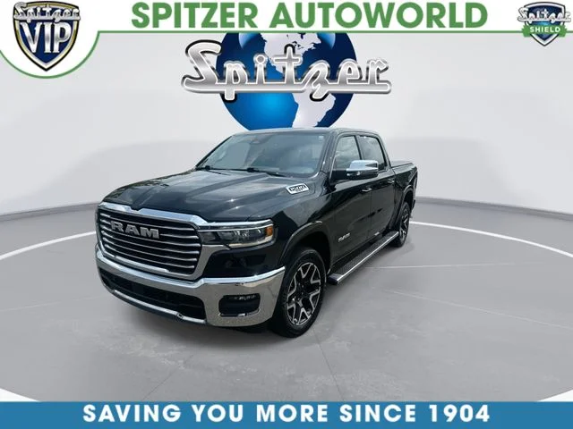 Used 2025 Diamond Black Ram Laramie image 4