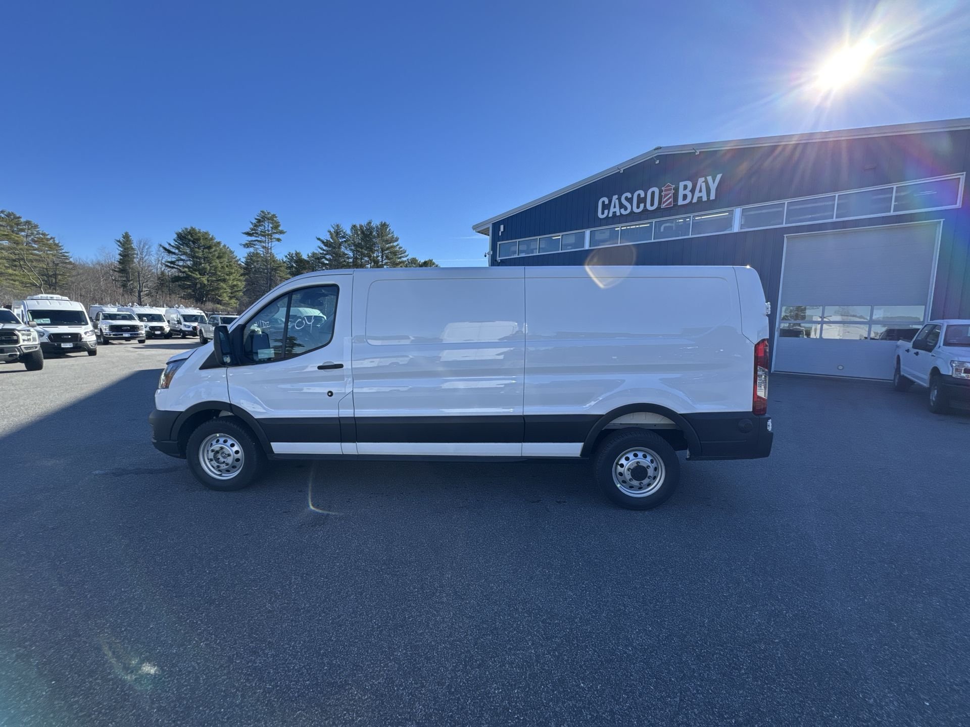 New 2026 Oxford White Ford Cargo Van image 1