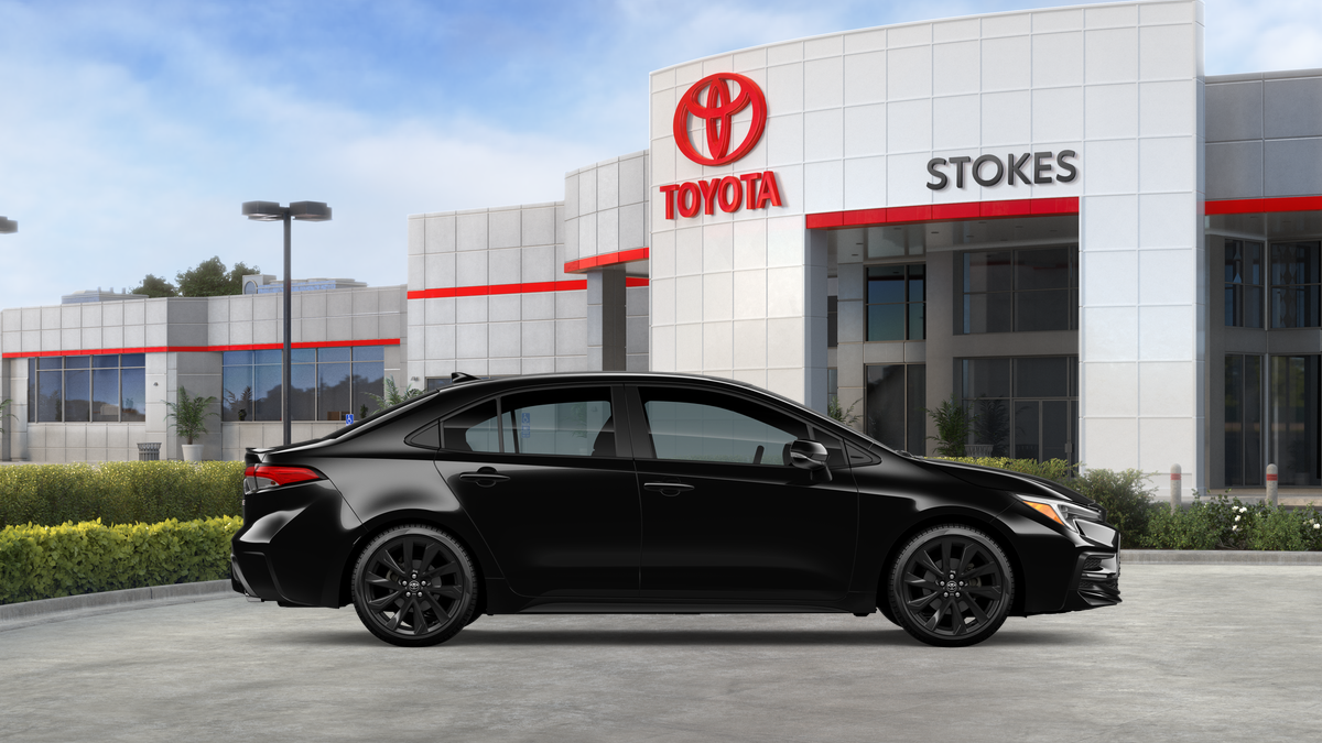 New 2026 Midnight Black Metallic Toyota SE image 45