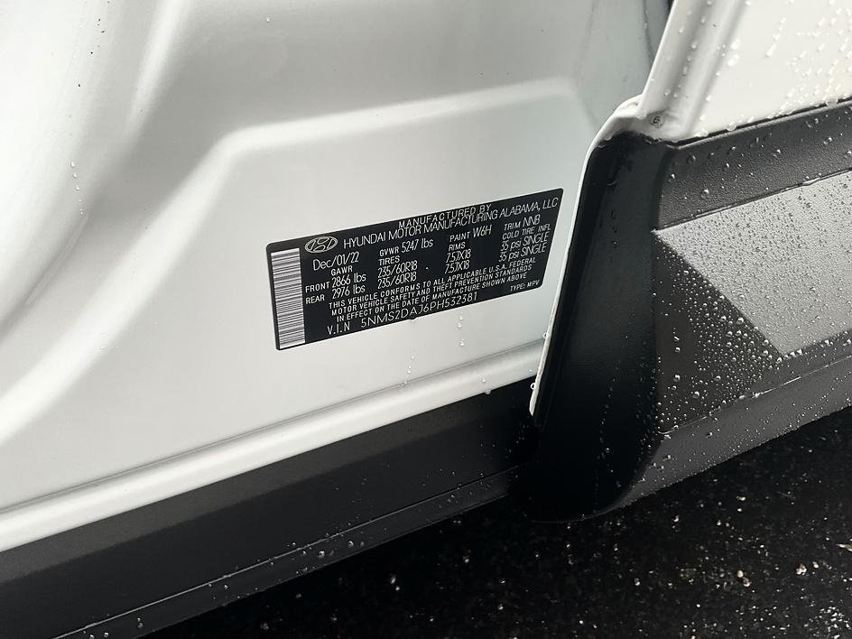 Used 2023 White Hyundai SEL image 35