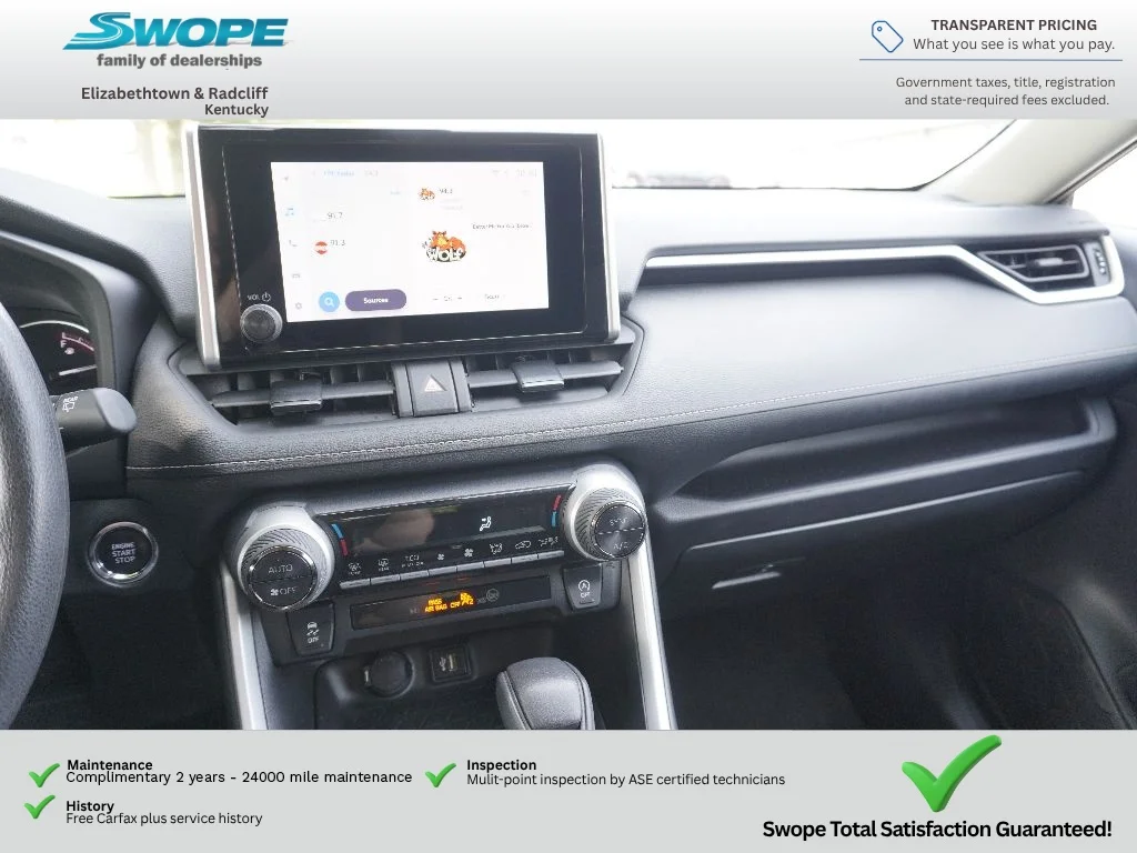 Used 2024 Midnight Black Metallic Toyota XLE image 19