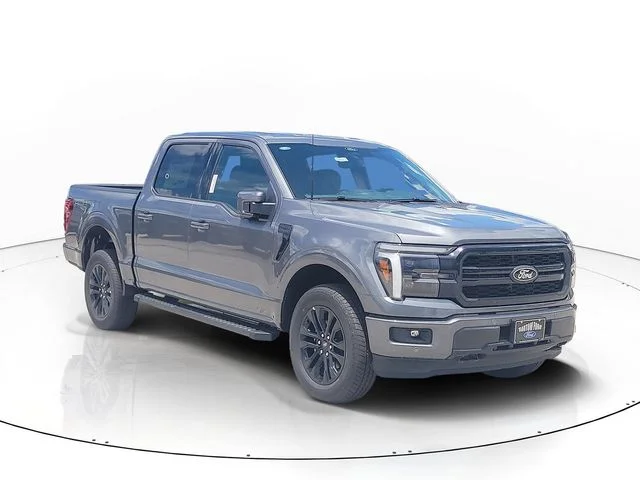 New 2026 Gray Metallic Ford Lariat image 3
