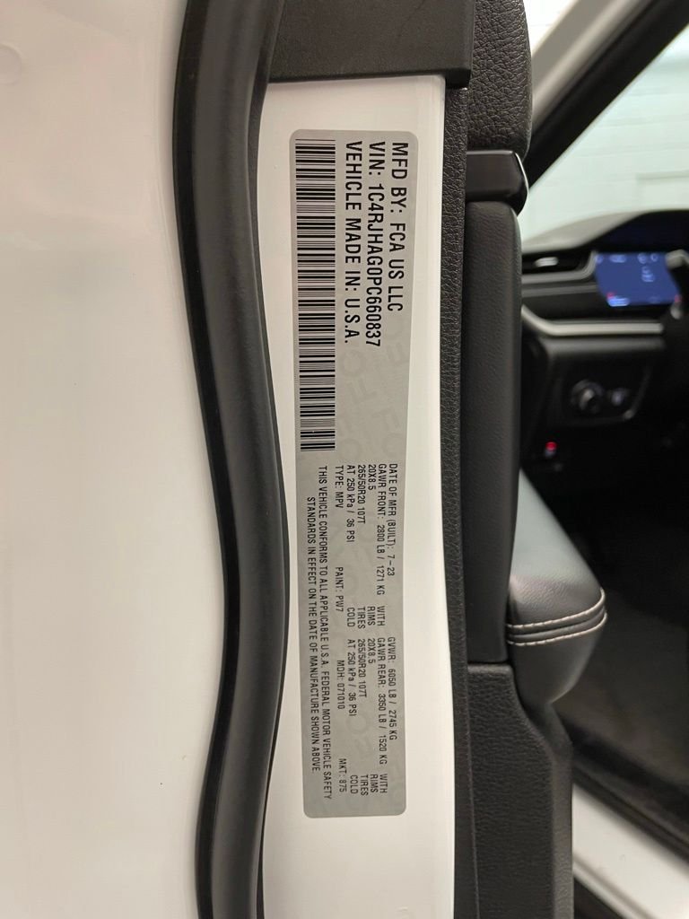 Certified Used 2023 White Jeep Altitude X image 26