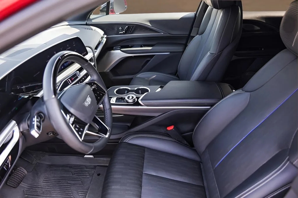 Used 2025 Radiant Red Tintcoat Cadillac Luxury 3 image 8