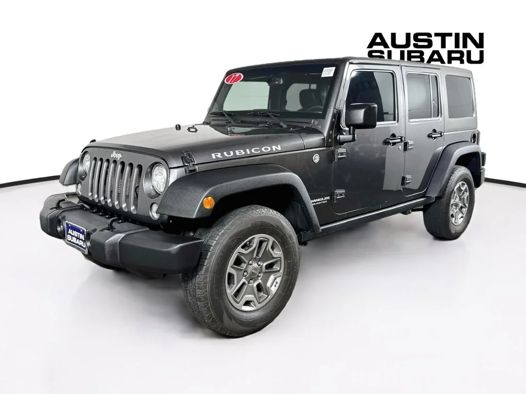 Used 2017 Gray Jeep Unlimited Rubicon image 3