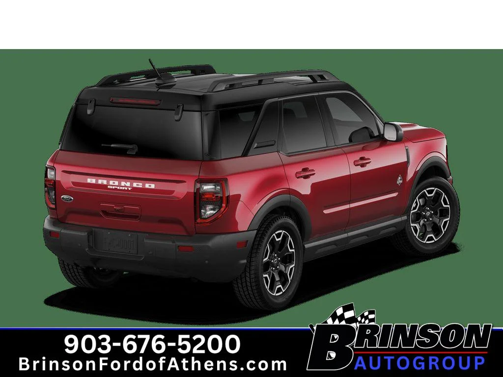 New 2026 Ruby Red Metallic Tinted Clearcoat Ford Outer Banks image 3