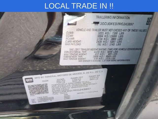 Used 2024 Black Chevrolet LT Trail Boss image 40