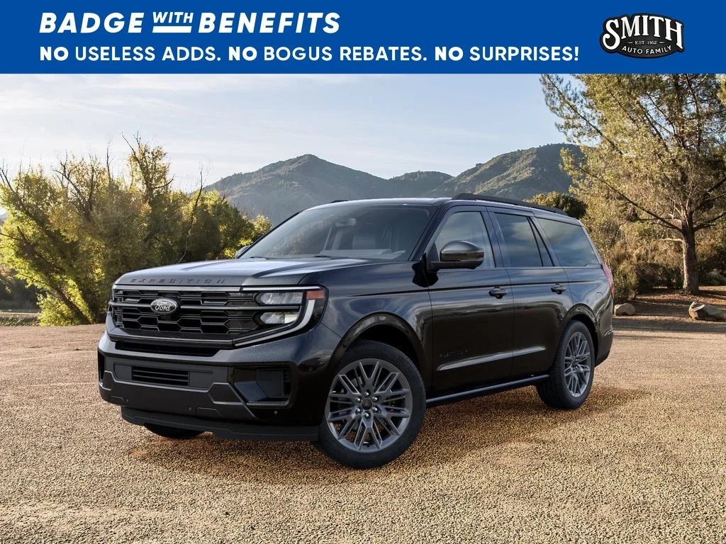 New 2027 Agate Black Metallic Ford Platinum image 3