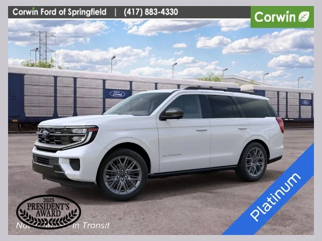 New 2027 Star White Metallic Tri-Coat Ford Platinum image 1