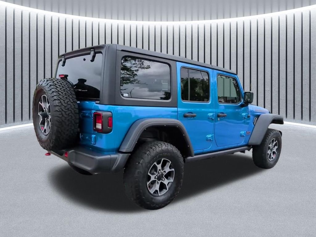 Used 2023 Blue Jeep Rubicon image 8