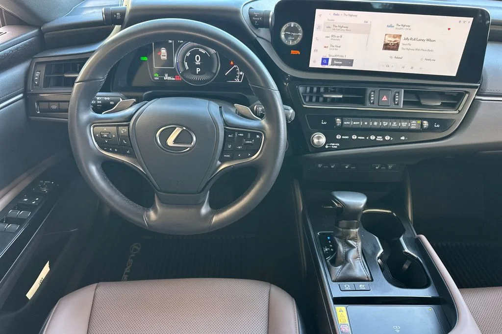 Certified Used 2025 Gray Lexus 300h image 17