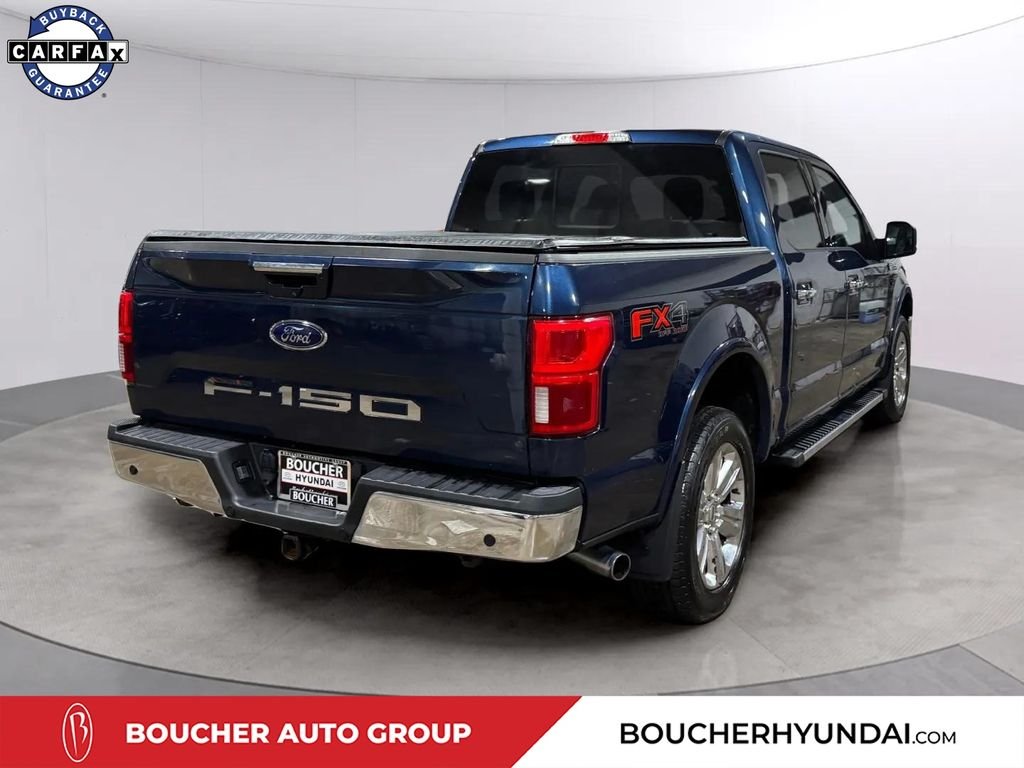Used 2020 Blue Ford Lariat image 3